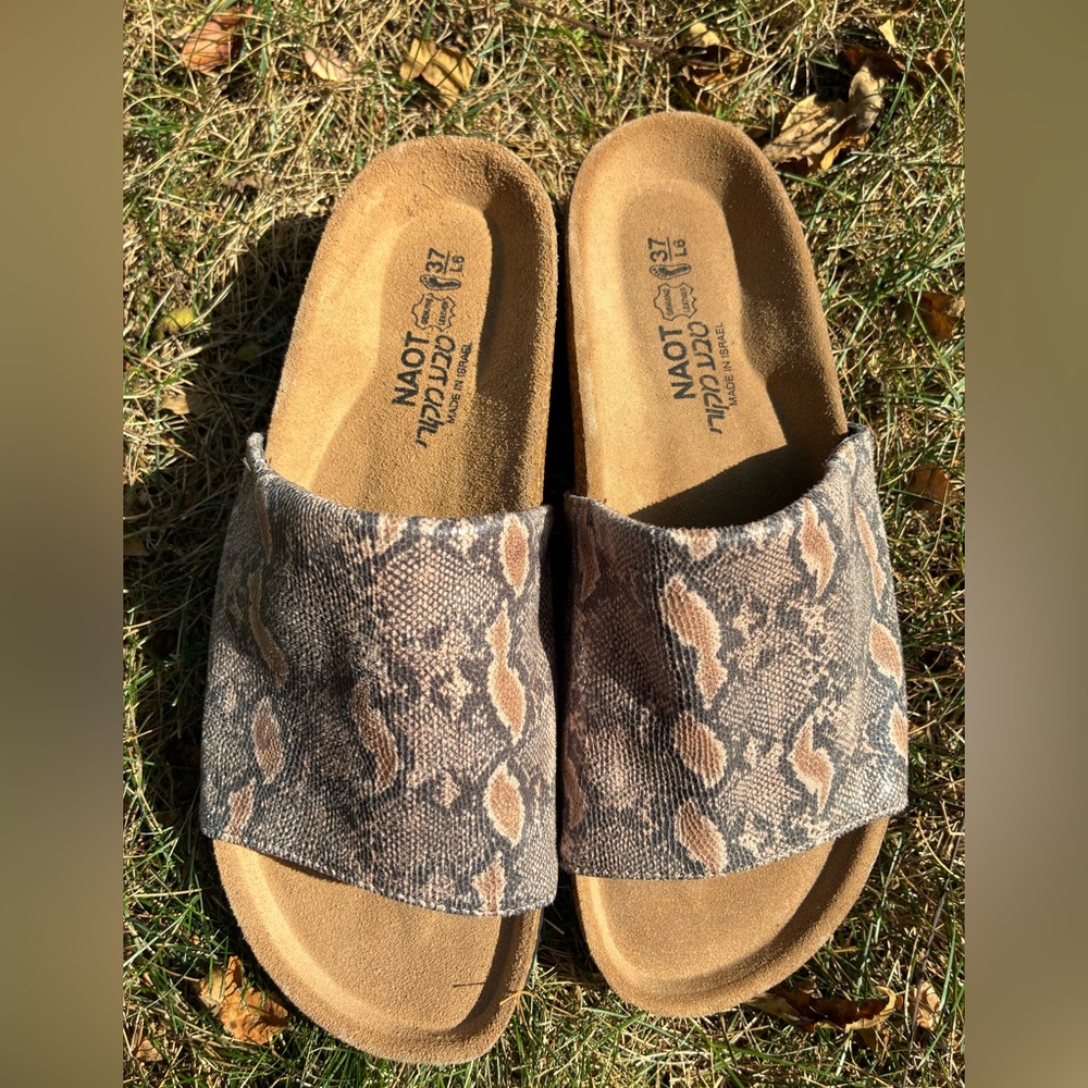 NWOT Naot Ipanema Slide Sandals - Picture 10 of 14